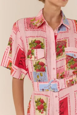 MEMENTO DRESS (STRAWBERRY STAMP)