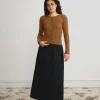 MERINO TWEEDY CROP CARDIGAN (WALNUT)