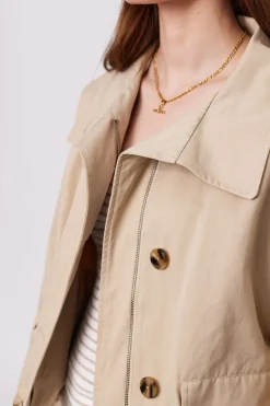 OLYMPUS SHORT TRENCH (CAMEL)