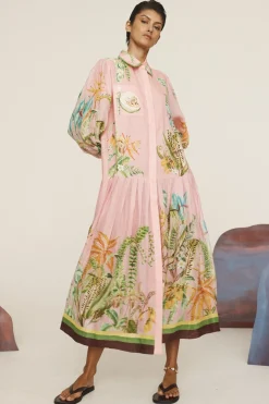 PAPAYA SHIRTDRESS (PINK)