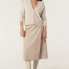 PURE CASHMERE V CARDIGAN (OATMEAL)