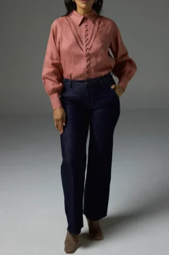 PURVEY TOP (TEAROSE)
