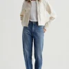 RIAN HIGH-RISE STRAIGHT DENIM JEAN (16 YEAR SOVEREIGN)