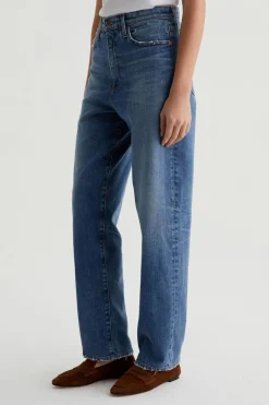 RIAN HIGH-RISE STRAIGHT DENIM JEAN (16 YEAR SOVEREIGN)