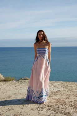 RUE DRESS (SEASHELL ICEBERG)