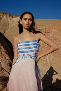 RUE DRESS (SEASHELL ICEBERG)