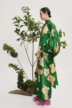 SAGE SILK SHIRT (GREEN)
