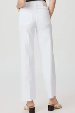 SASHA HIGH RISE WIDE LEG 32" JEANS (CRISP WHITE)