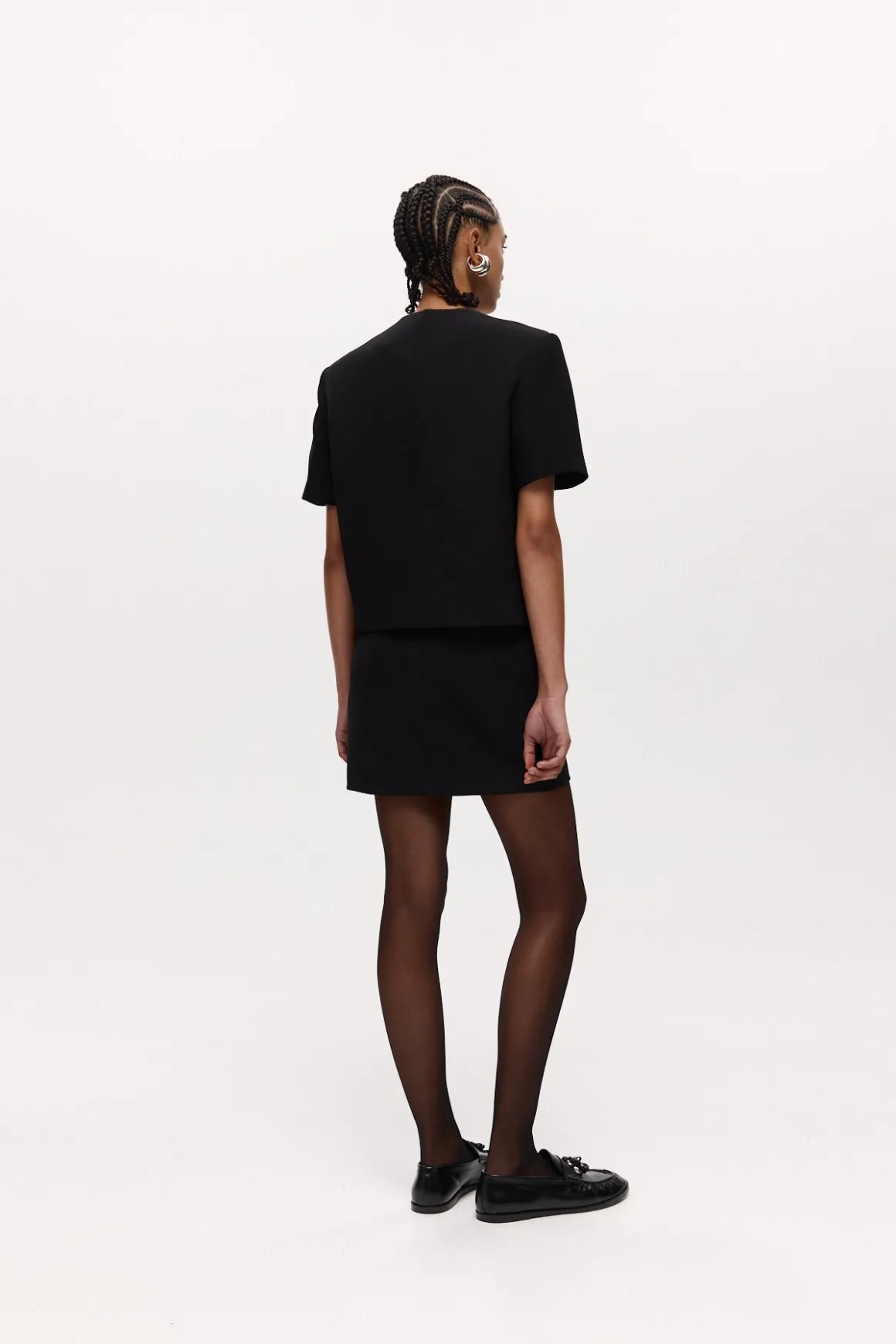 SHORT SLEEVE TILMENS JACKET (BLACK)