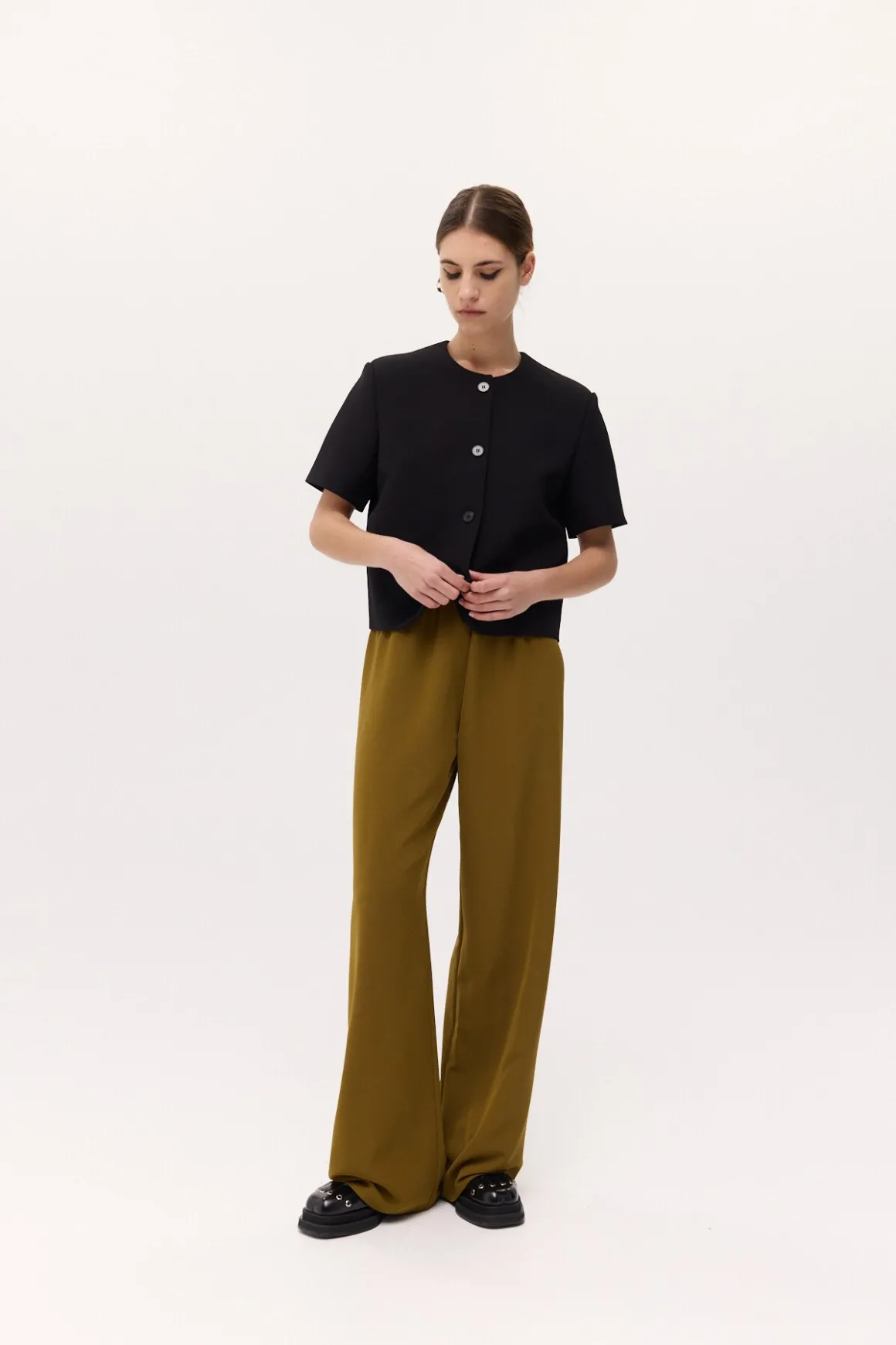 SHORT SLEEVE TILMENS JACKET (BLACK)