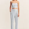 SIMMONS DOUBLE WAISTBAND PANT (GLACIAL BLUE)