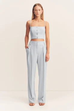 SIMMONS DOUBLE WAISTBAND PANT (GLACIAL BLUE)