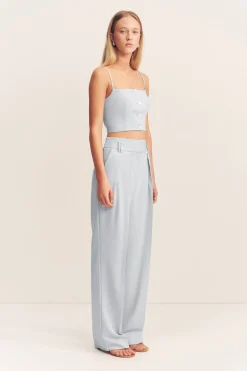 SIMMONS DOUBLE WAISTBAND PANT (GLACIAL BLUE)