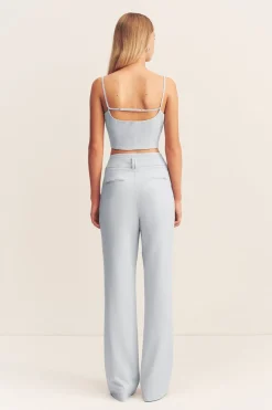 SIMMONS DOUBLE WAISTBAND PANT (GLACIAL BLUE)