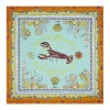 SURREALIST SUMMER SILK SCARF (MULTI)