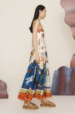 SURREALIST SUMMER SUNDRESS (MULTI)