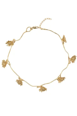 TEAM SPIRIT DAISY CHAIN NECKLACE (GOLD)