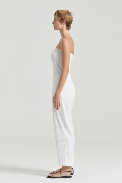 THE ALMA BANDEAU TOP (WHITE)