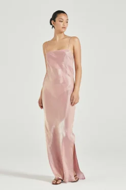 THE CONSTANCE DRESS (PINK GLOSS)