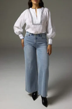 TRUMP JEAN (WASHED DENIM)
