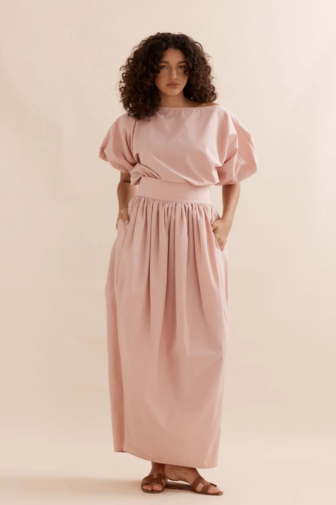 TULIP SKIRT (DUSTY ROSE)