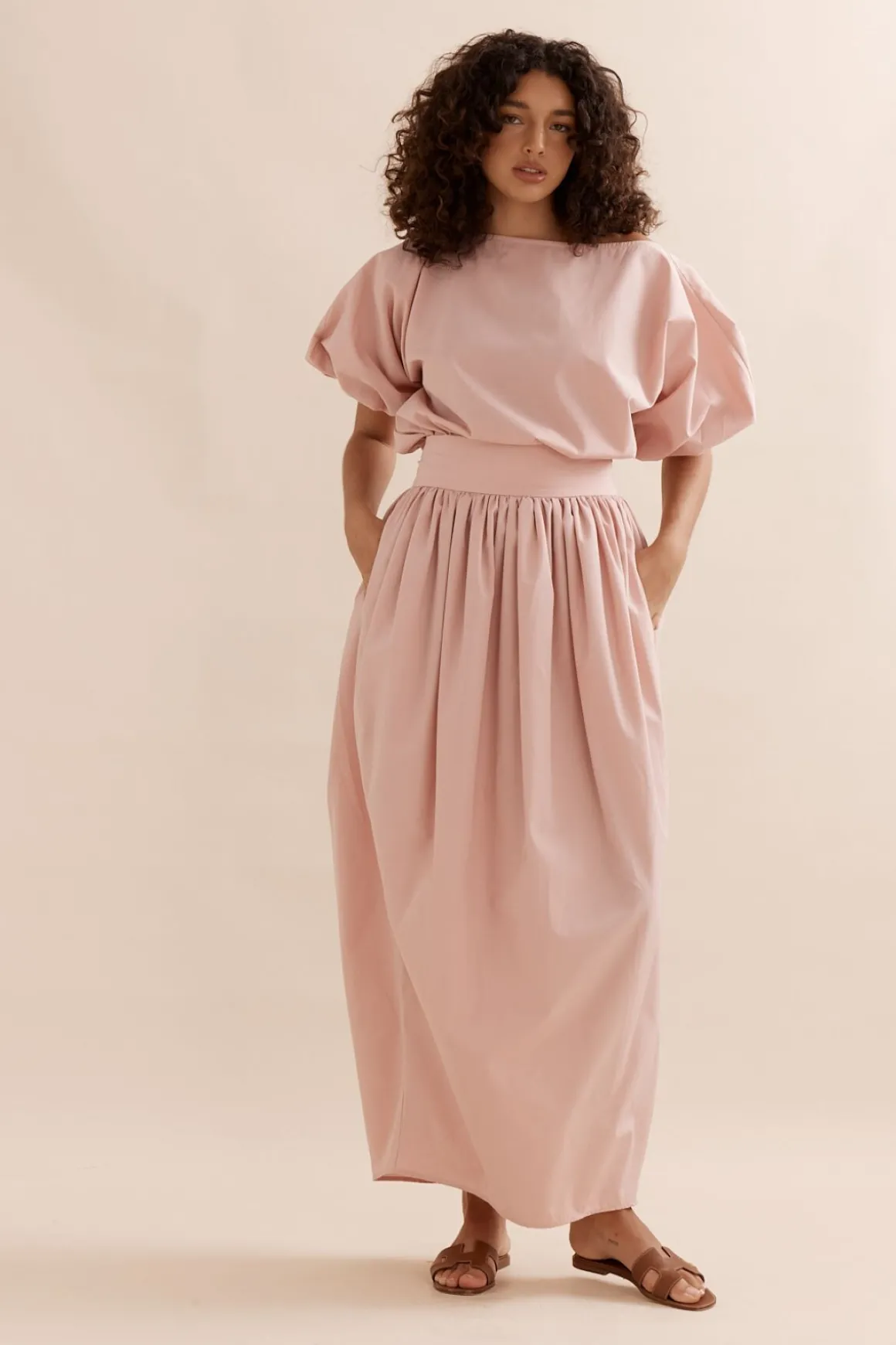 TULIP SKIRT (DUSTY ROSE)