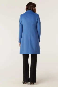 WINDSOR WOOL COAT (SKY BLUE)