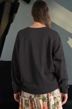 WREATH MY MIND SWEATSHIRT (BLACK/BRONZE)